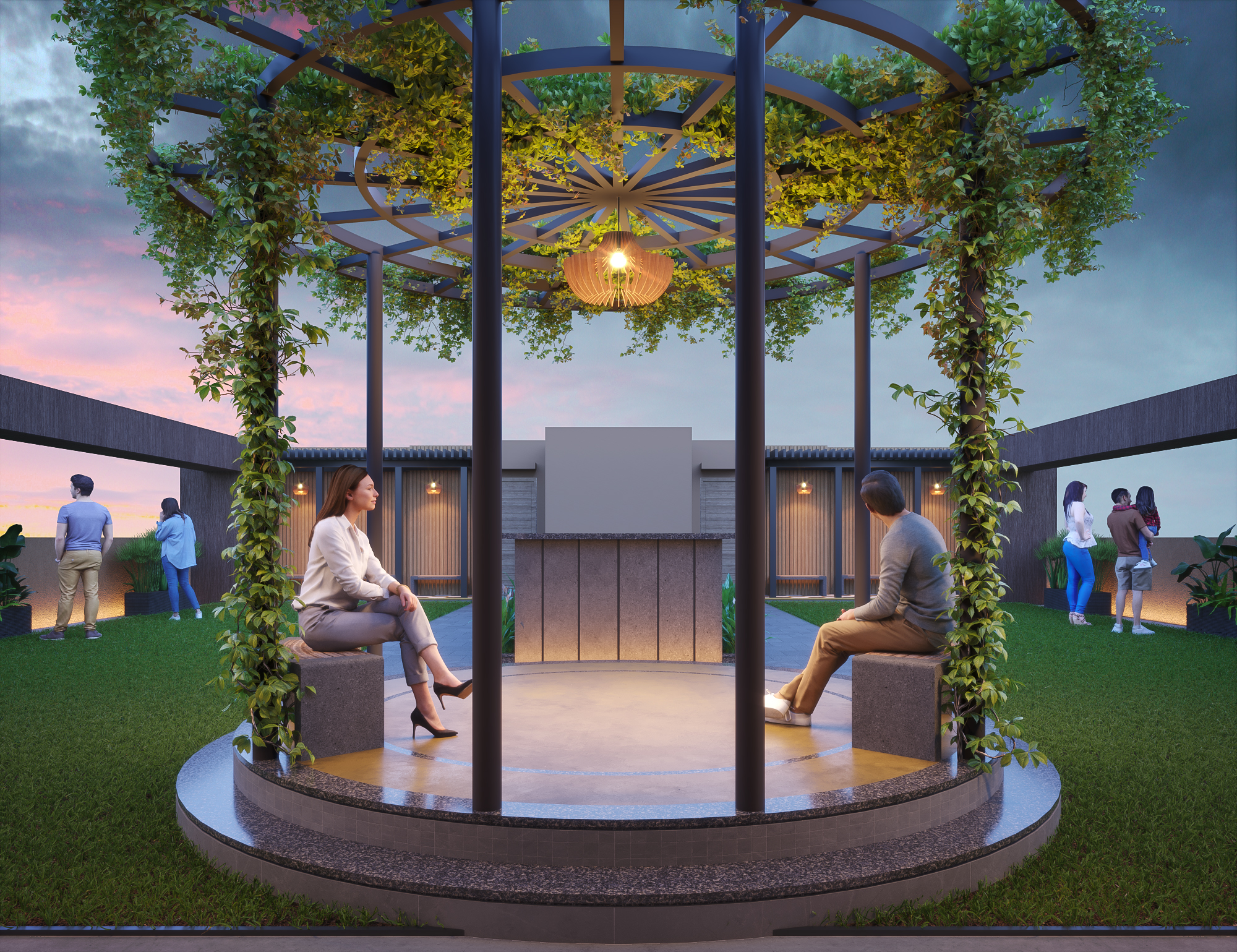 Rooftop Gazebo